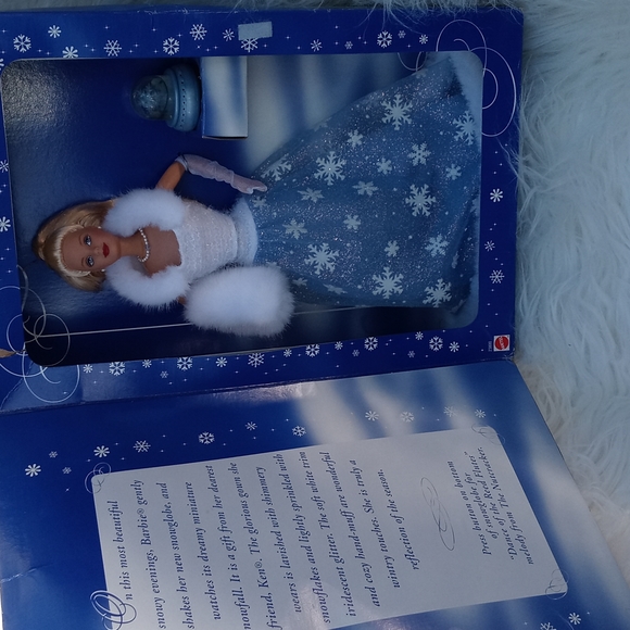 SNOW SENSATION BARBIE 1998 WITH ORIGINAL BOX - Picture 6 of 12
